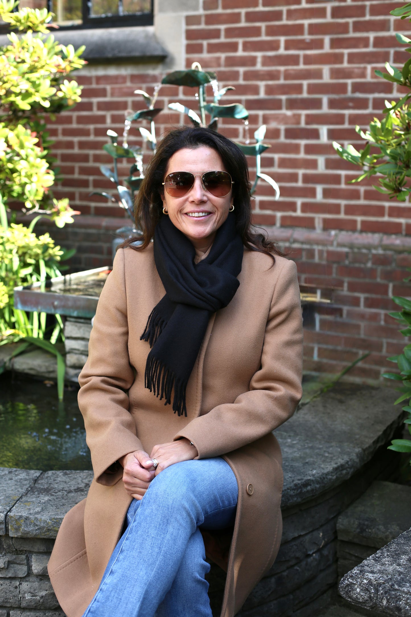 Baby Alpaca Scarf – Naturally Soft & Warm - Black Unisex