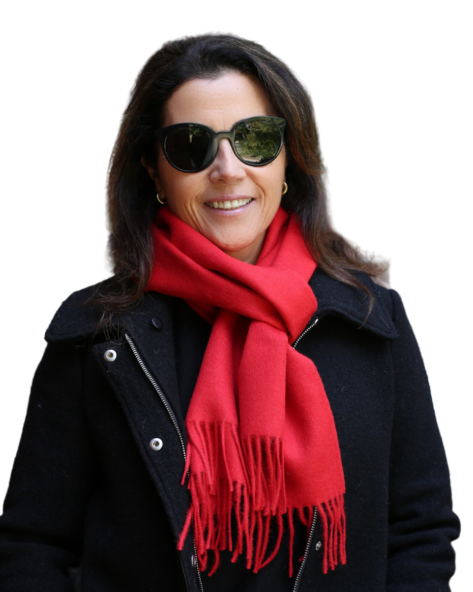 red alpaca scarf