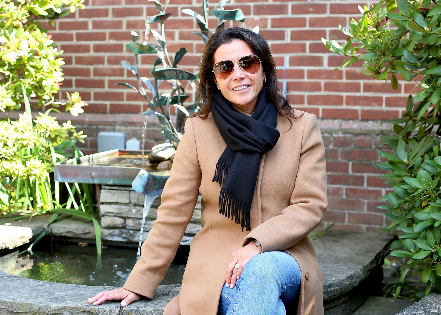 black alpaca scarf 2