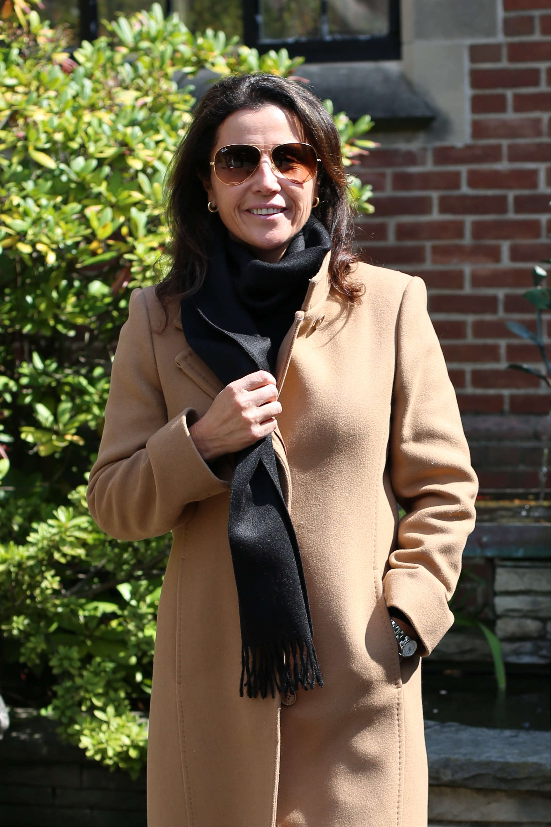 black alpaca scarf 2